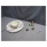 Charming Tableware and Figurines Set