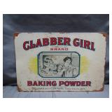 Clabber Girl Baking Powder Sign