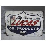 Lucas Oil Products Sign