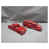 Red Midge Toy and Metal Vehicle Set