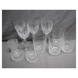 Crystal Glassware with Stunning Detail