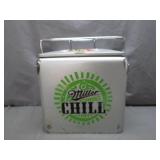 Miller Chill Metal Cooler with Handle