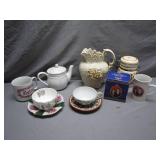 Eclectic Collection of Tea and Tableware