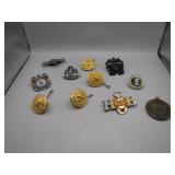 Curated Air Force Buttons and Pins Set