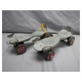 Vintage Hustler Adjustable Roller Skates