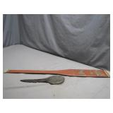 Unique Decorative Paddle and Wooden Spoon