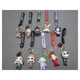 10 ï¿½Nightmare Before Christmasï¿½ Keychains