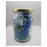 Sea Glass Collection in Decorative Jar