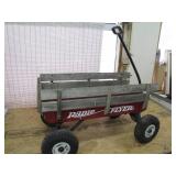 Classic Radio Flyer Wagon with Wooden Sides
