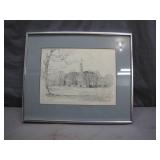 Colonial Williamsburg Artwork Framed