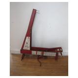 Red Adjustable Scaffolding Support Platform