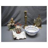 Eclectic Collection of 5 Decorative Items