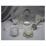 Clear Glass Drinkware Set