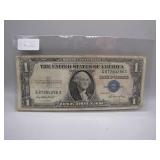 1935-E Silver Certificate $1.00 Bill