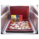 Vintage Winchester Box With Foreign Coins