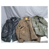 Three Leather Jackets