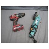 Cordless Drill and Angle Grinder Combo Set