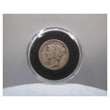 1929-D Mercury Silver Dime