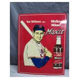 Retro Style Ted Williams Moxie Sign