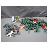 Plastic Toy Soldier Figures (Some Broken)