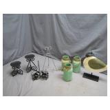 Eclectic Decorative Lot With Rustic Charm