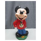 Retro Mickey Mouse Coin Bank Statue