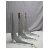 Three Metal Wall Brackets