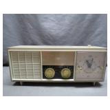 Philco AM Radio And Clock Combo, Circa 1950s