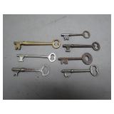 Seven Aged Skeleton Keys