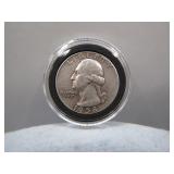1958-D Washington Silver Quarter