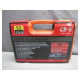 53-Piece CR-V Drive Socket Set