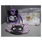 Three Sanrio-Themed Bags