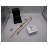 Small Bits of Green Mineral Chunks Set