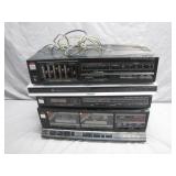 Audio Components with Wiring