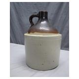 Stoneware Crock Whiskey Jug with Handle
