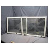 White Vinyl Window Sashes