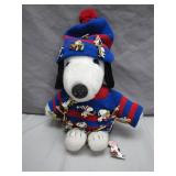 Snoopy Plush With Collectible Pins