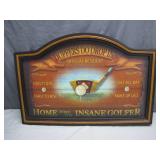 Duffers Do Drop Inn Golf Sign