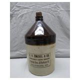 Baltimore MD Whiskey Jug Crock w/ Stopper