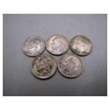 1960s Roosevelt Silver Dimes