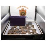 Silver Coin Galore: US Coins in Cigar Box