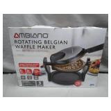 Ambiano Rotating Belgian Waffle Maker
