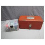 Vintage Victor Tackle Box Set with Gear