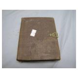 Antique Photo Album With Brass Clasp