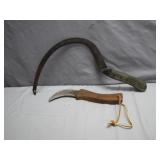 Vintage Village Blacksmith Tools Set