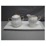 Grace Teaware Sugar and Creamer Set