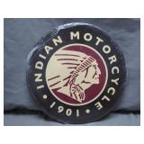 Vintage Style Indian Motorcycle Tin Sign