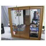 Mirror Medicine Cabinet With Shelving