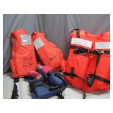 3 Life Vests ï¿½ Adult and Child Sizes