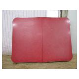 1950s Red Formica Table Top